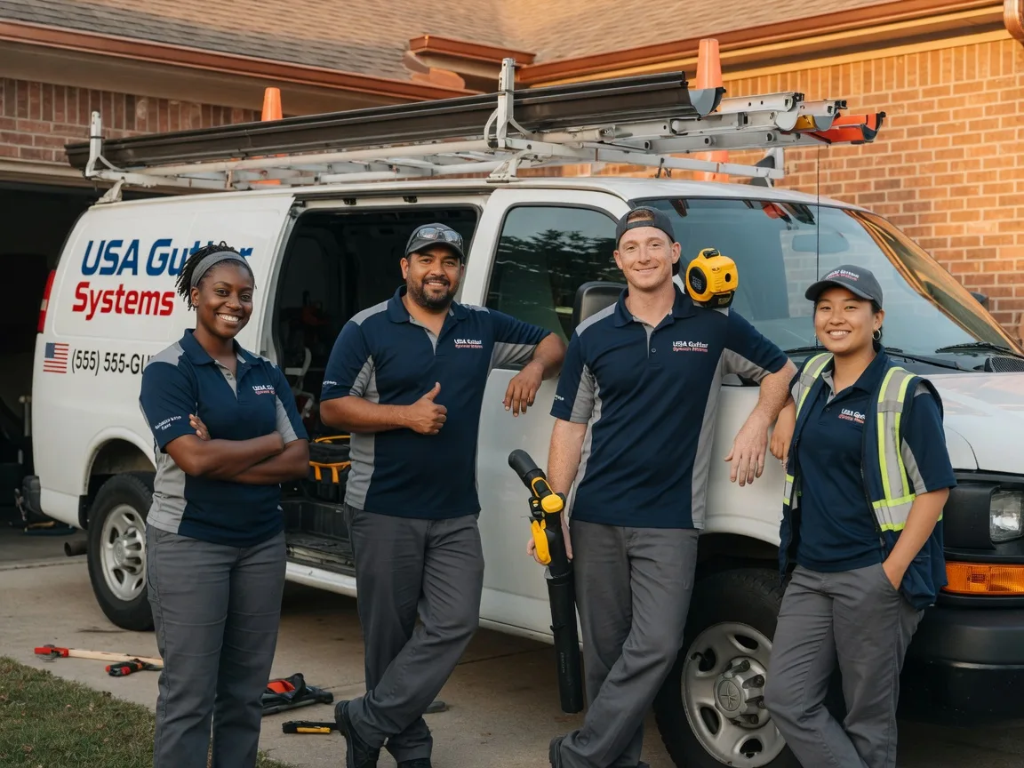 Gutter Installation company in Goodrich, TX